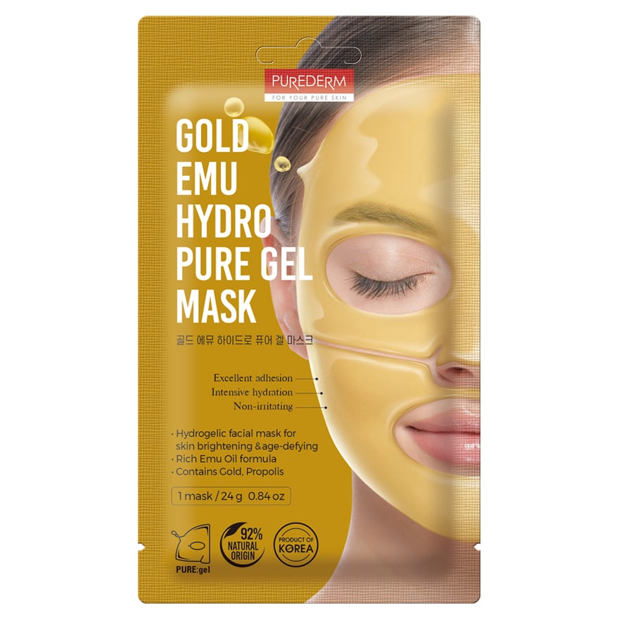 Máscara Purederm Gold Gel Mask 1 Unidad