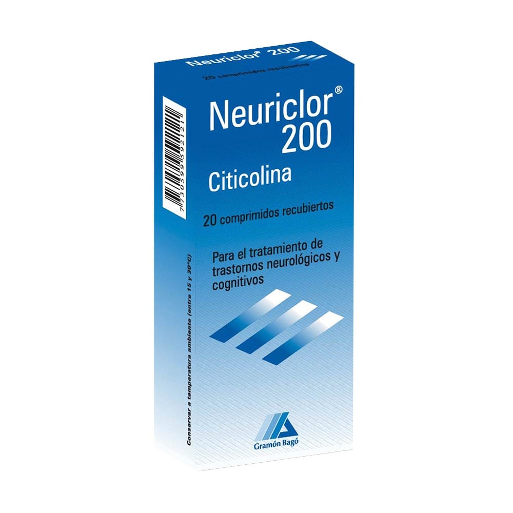 Neuriclor 200 mg 20 Comprimidos Recubiertos