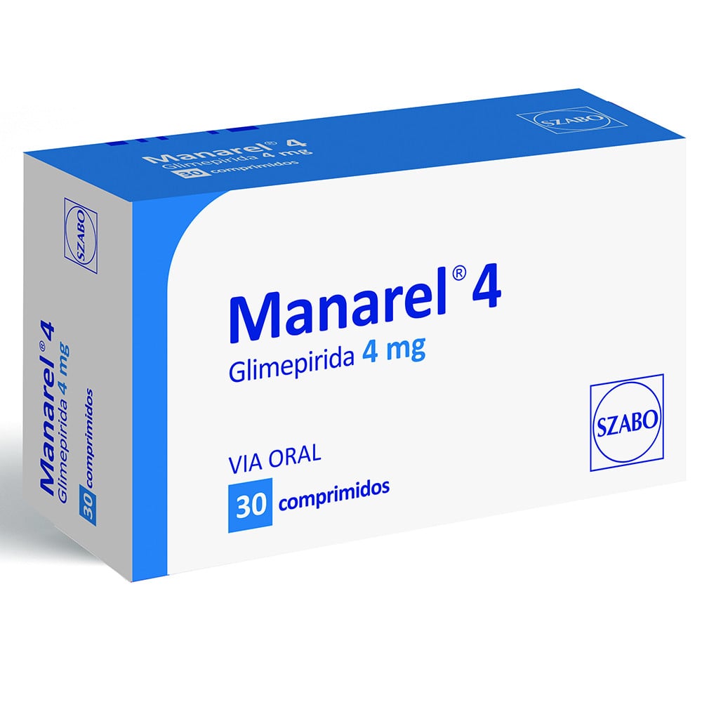 Manarel 4 mg 30 Comprimidos