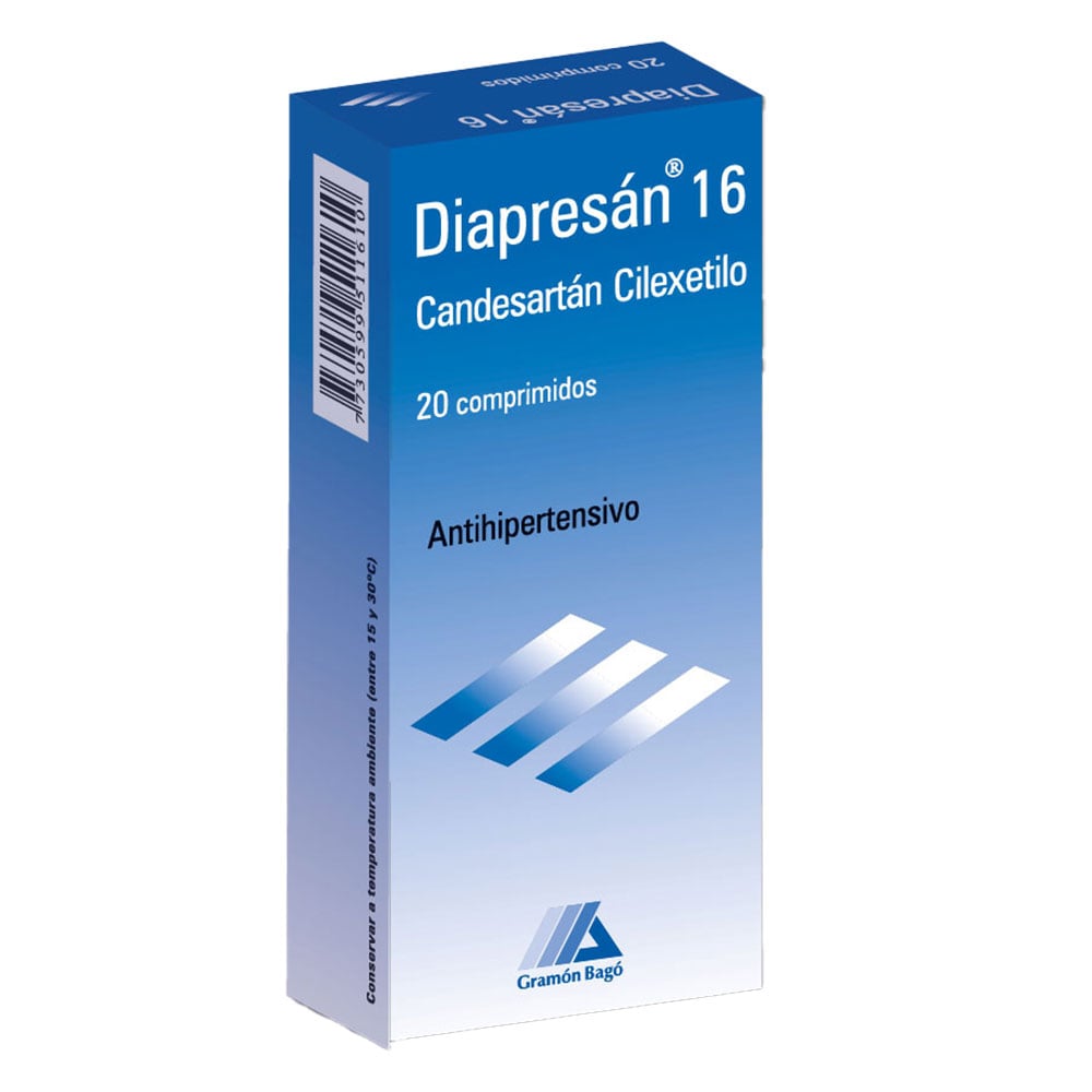 Diapresan 8 mg 20 Comprimidos