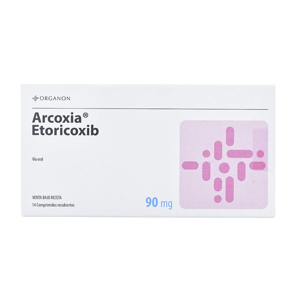Arcoxia 90 mg 14 Comprimidos Recubiertos