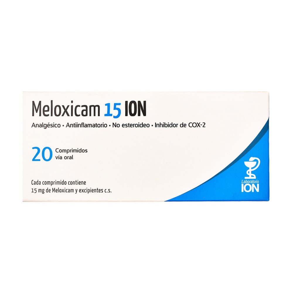 Meloxicam 15 mg ION 20 Comprimidos
