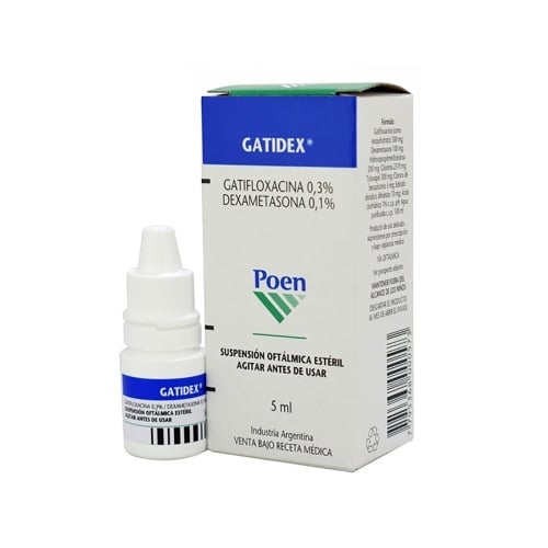Gatidex 0.3%/0.1% Solución Oftálmica 5 ml