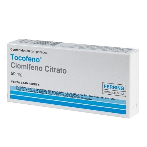 Tocofeno 50 mg 20 Comprimidos
