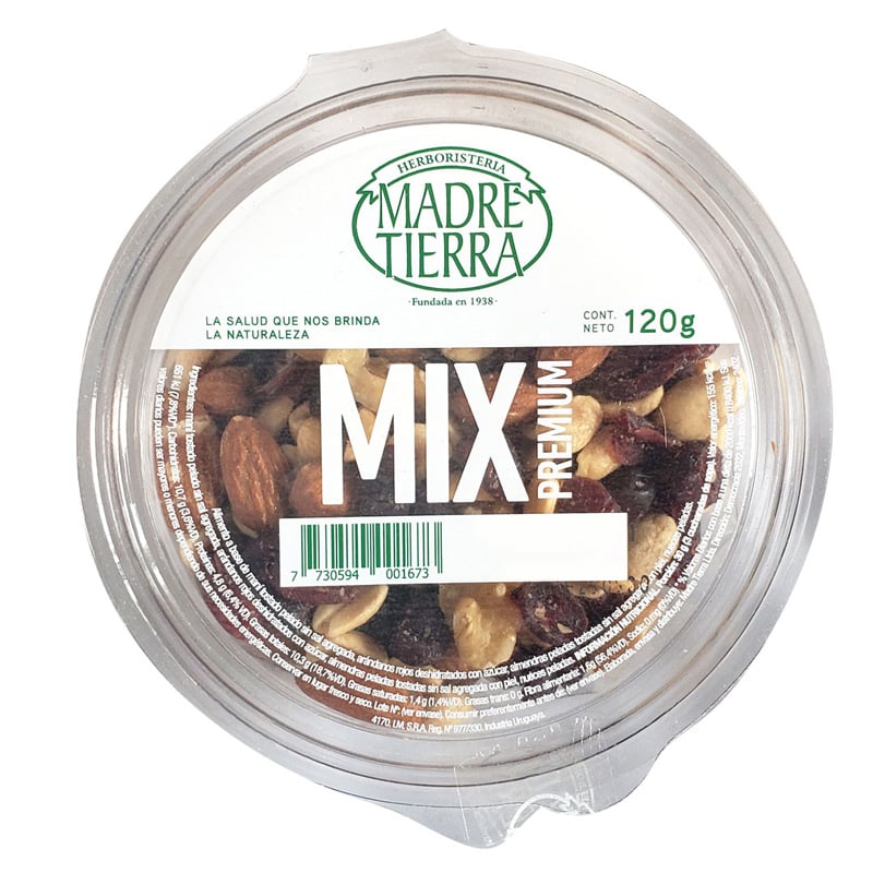 MIX PREMIUM SIN SAL MADRE TIERRA 120GR