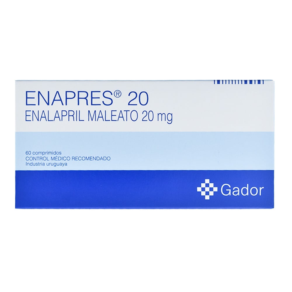 Enapres 20 mg 60 Comprimidos