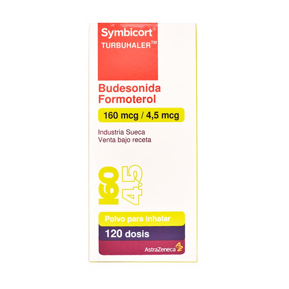 Symbicort 160 mcg/4.5 mcg Aerosol 120 Dosis