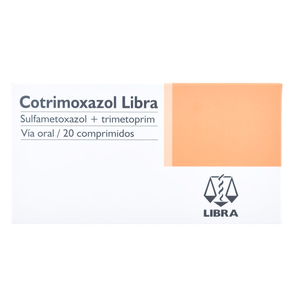 Cotrimoxazol Libra 400 mg/80 mg 20 Comprimidos