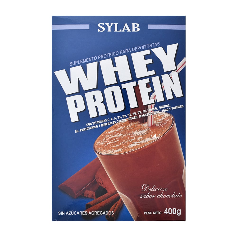 Suplemento Sylab Whey Protein Chocolate 400 g