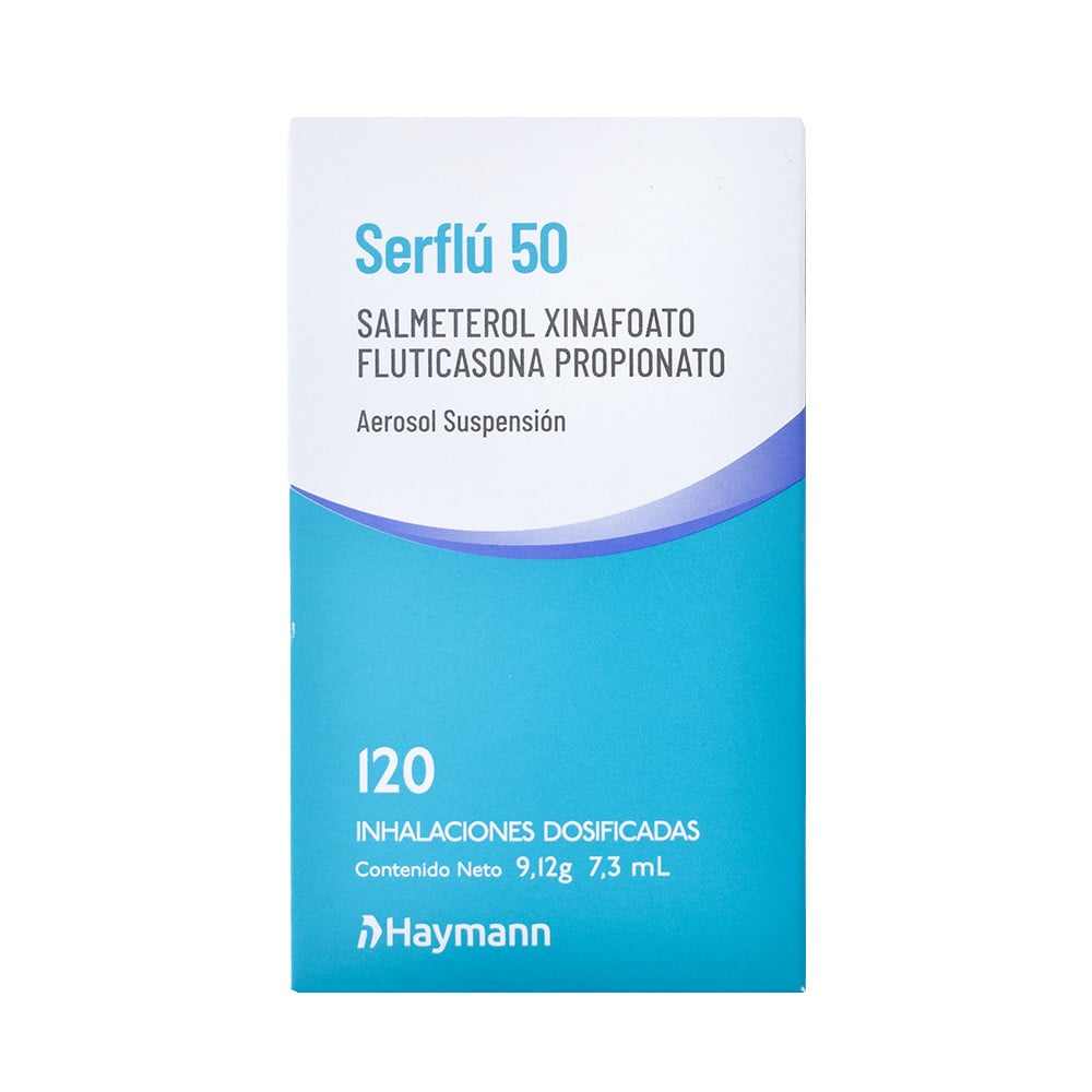 SERFLU 50 MCG.120 DOSIS