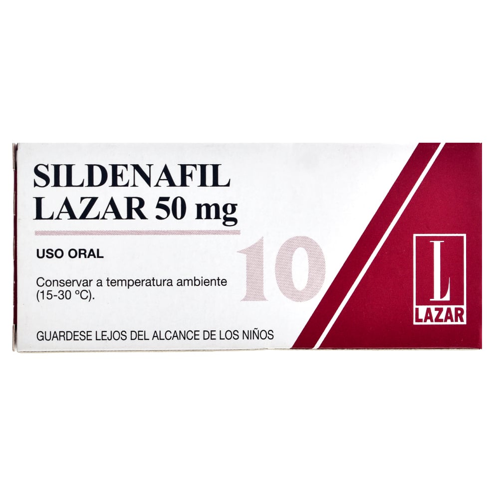 SILDENAFIL 50 MG 10 COMPRIMIDOS
