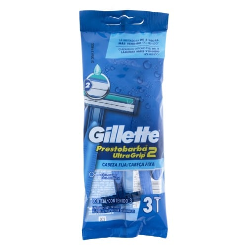 Afeitadora Gillette Prestobarba Ug Bag 3 Unidades