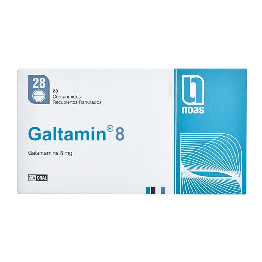 Galtamin 8 mg 28 Comprimidos Recubiertos Ranurados