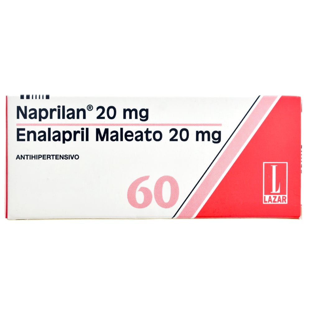 Naprilan 20 mg 60 Comprimidos