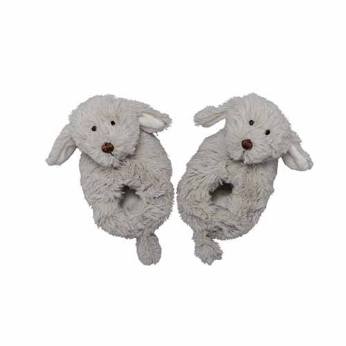 Pantuflas de Plush Storki con Sonajero Diseño Perro 0 a 3 Meses