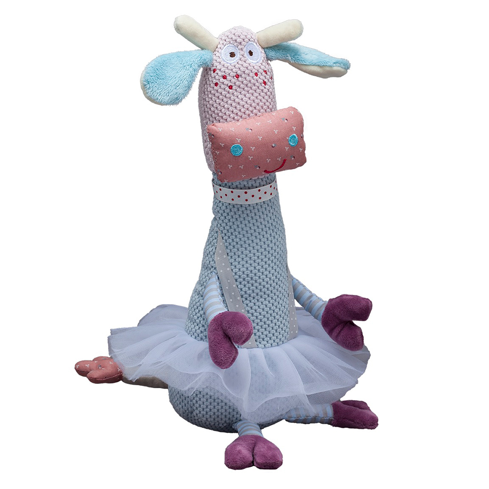 Peluche Storki con Sonajero Jirafa Tutu