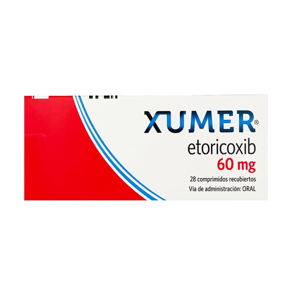Xumer 60 mg 28 Comprimidos Recubiertos