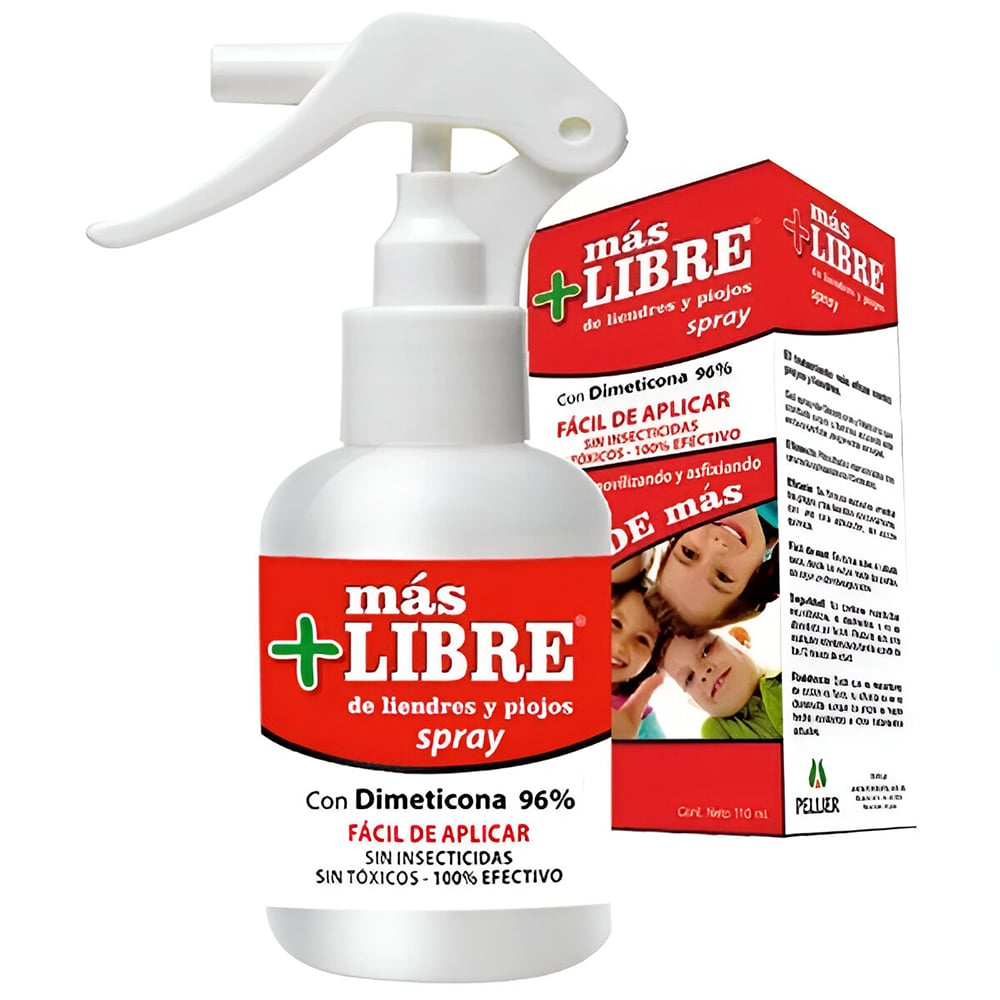 Piojicida Más Libre Spray 110 ml