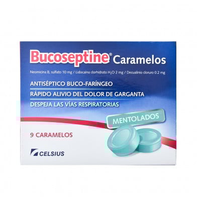 Bucoseptine Caramelos 9 Unidades