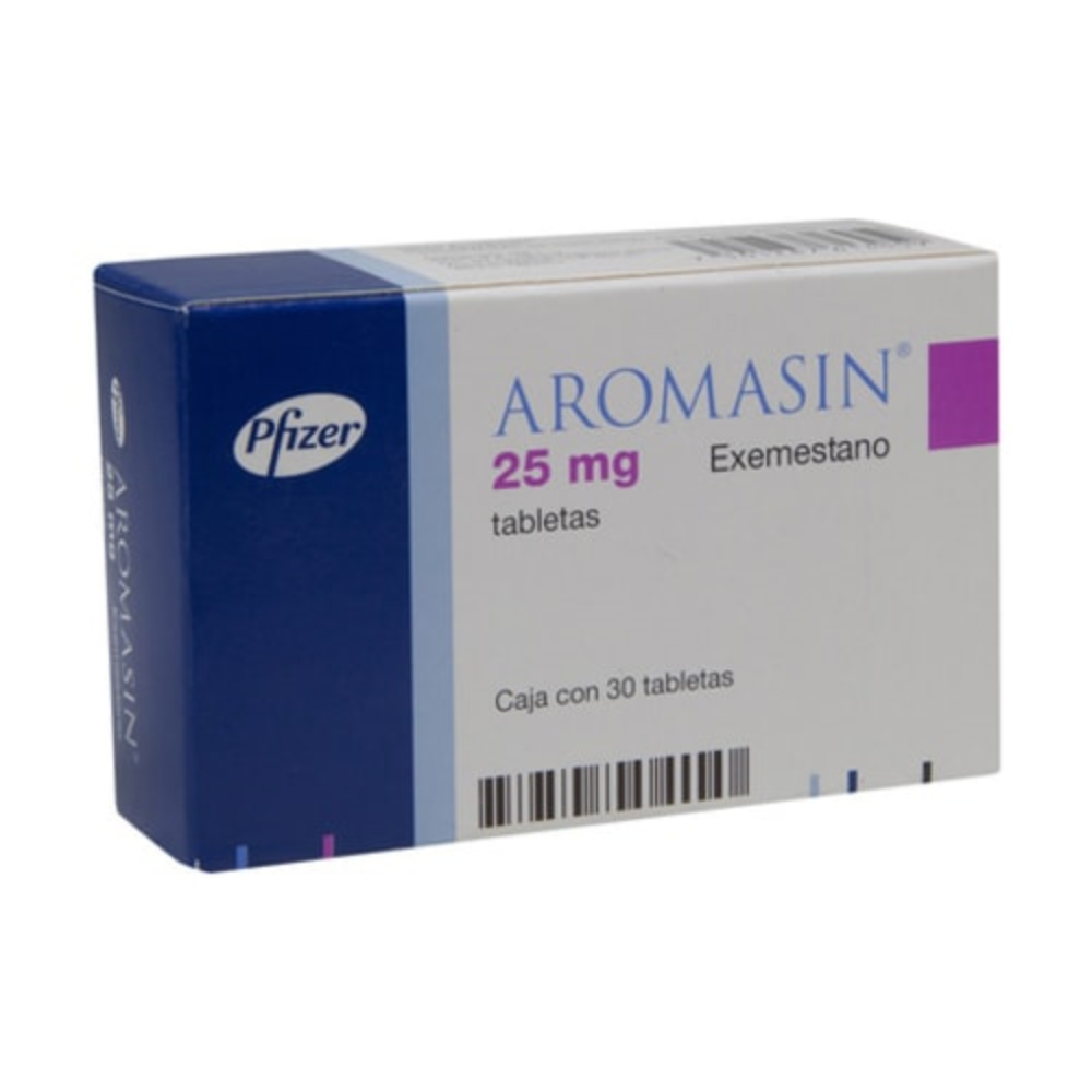 Aromasin 25 Mg 30 Comprimidos