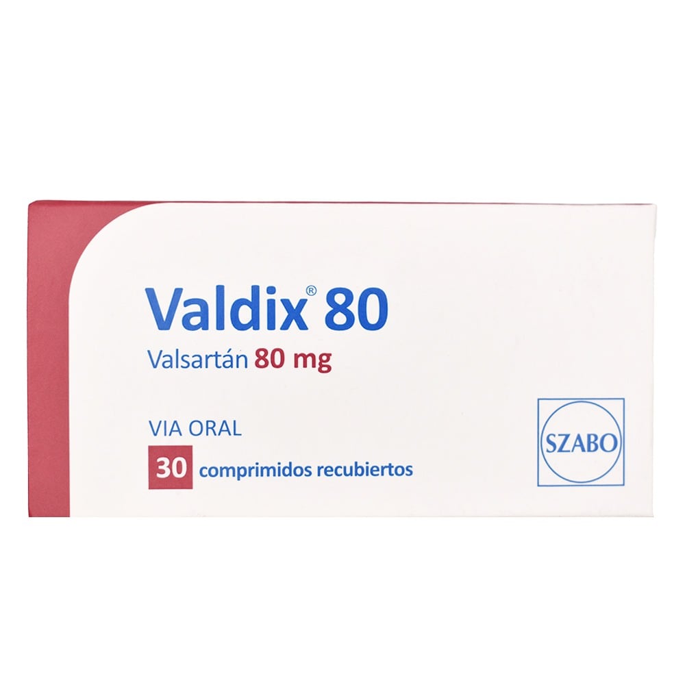 Valdix 80 mg 30 Comprimidos Recubiertos