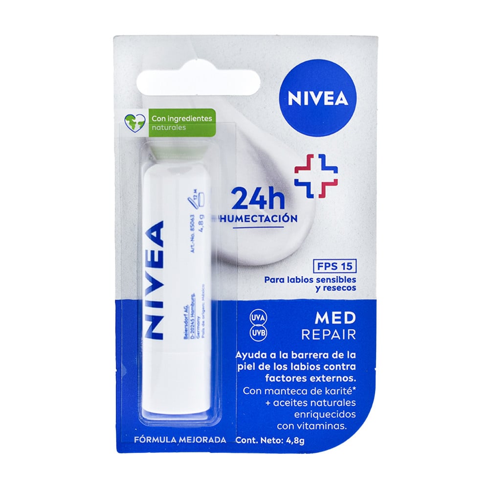 Bálsamo Nivea Med Repair FPS15 4 g