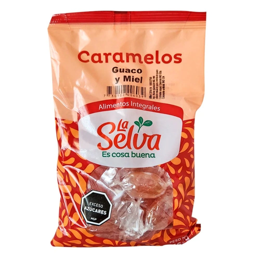 Caramelos de Guaco y Miel La Selva 160 g