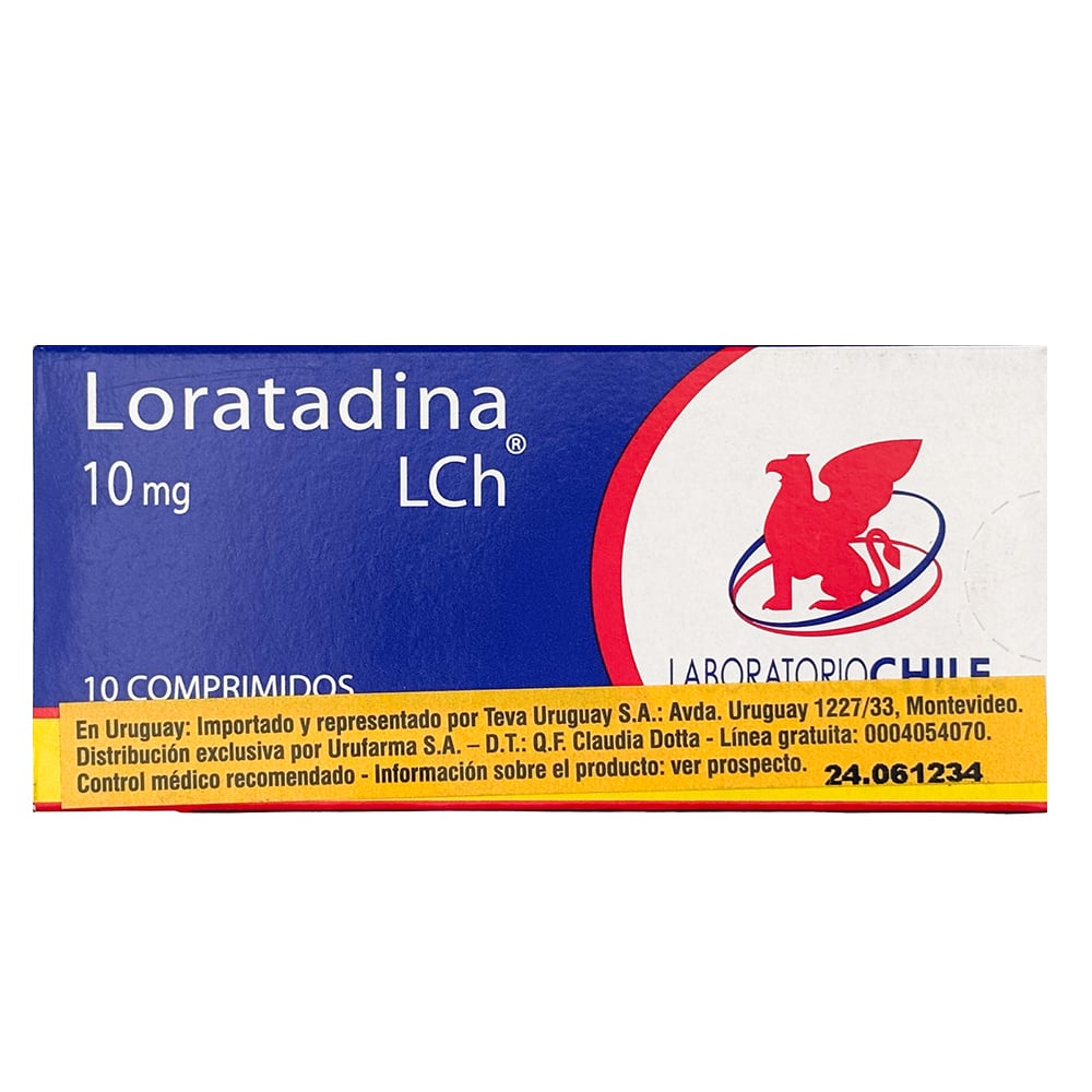 Loratadina Teva 10 mg 10 Comprimidos