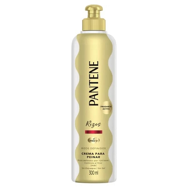 Crema para Peinar Pantene Rizos Definidos 300 ml
