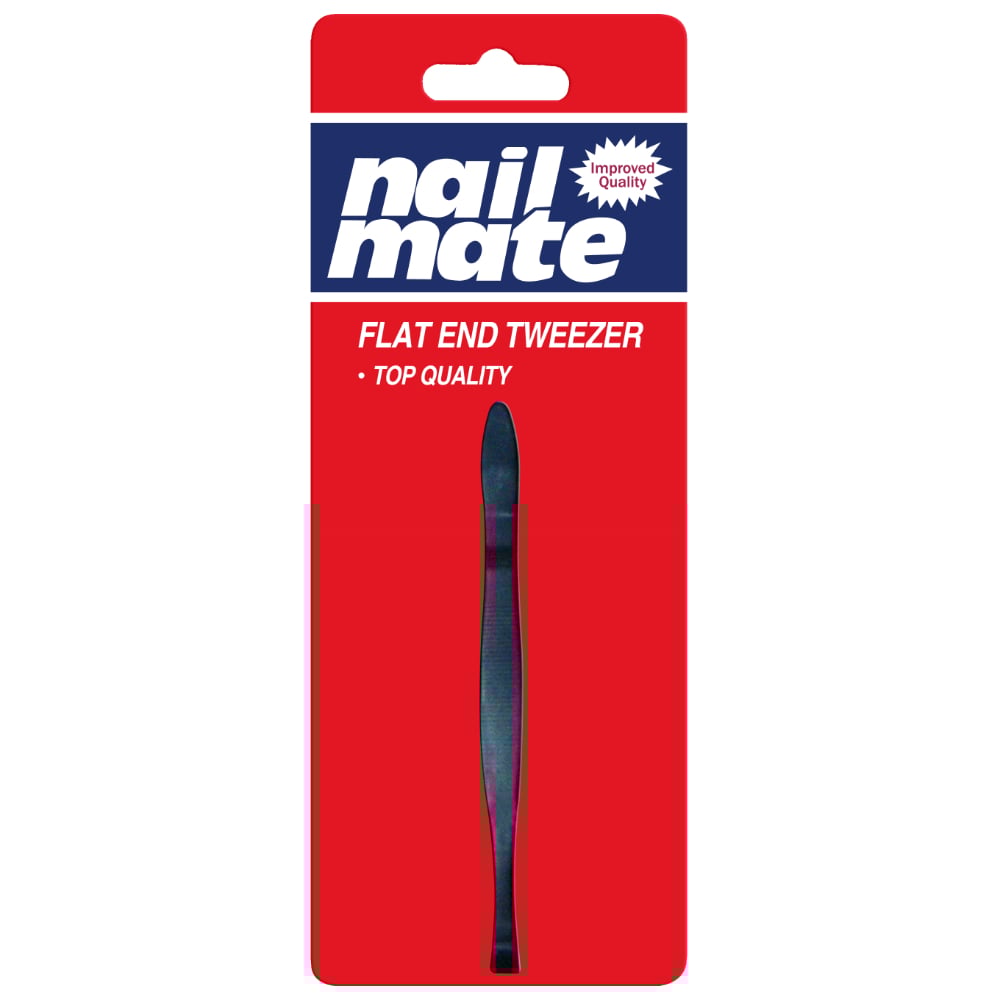NAIL MATE PINZA DEPILAR NEGRA BLISTER