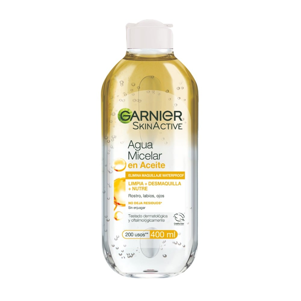 Agua Micelar Bifásica Garnier Skin Active 400 ml