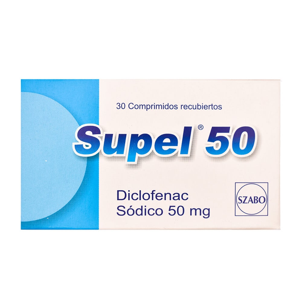 Supel 50 mg 30 Comprimidos Gastrorresistentes