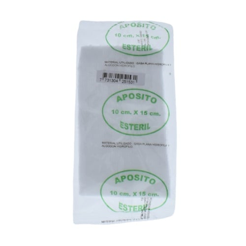 Apósito Estéril 10 x 15 cm 1 Unidad