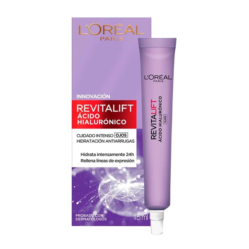 CREMA OJOS L´ORÉAL PARIS REVITALIFT ACIDO HIALULRONICO X 15ML