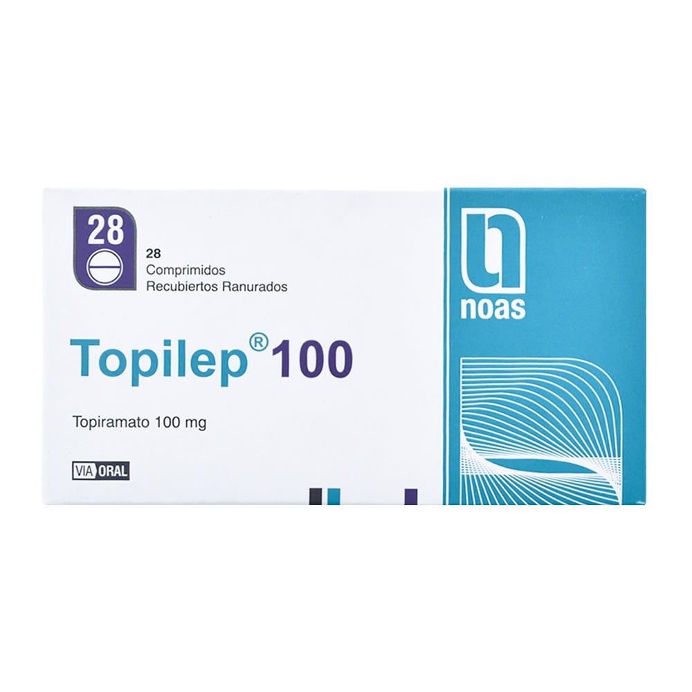 TOPILEP 100 MG 28 COMPRIMIDOS
