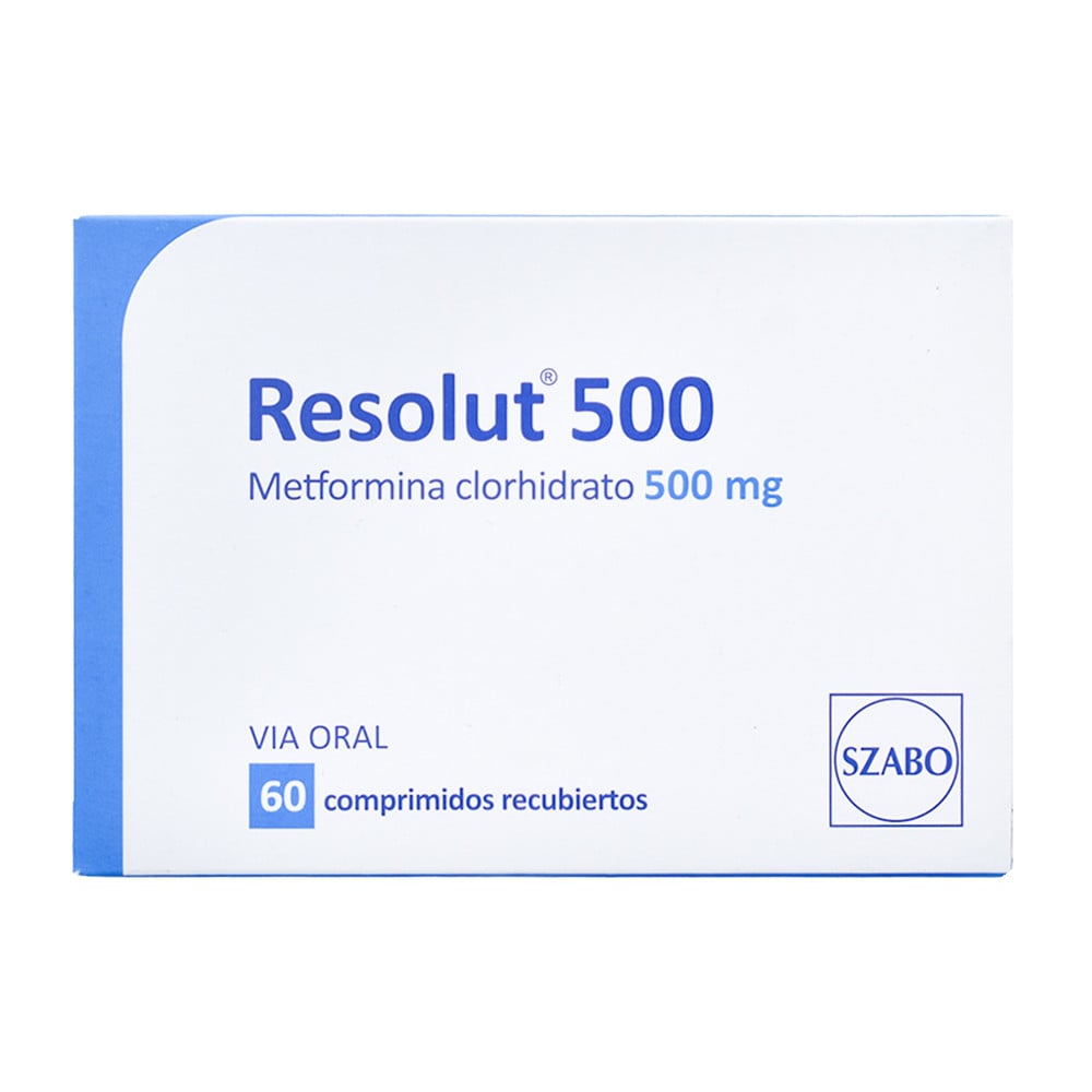 RESOLUT 500 MG 60 COMPRIMIDOS