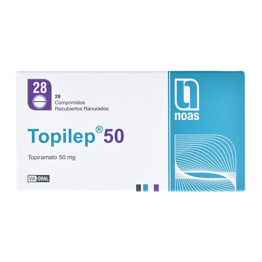 TOPILEP 50 MG 28 COMPRIMIDOS