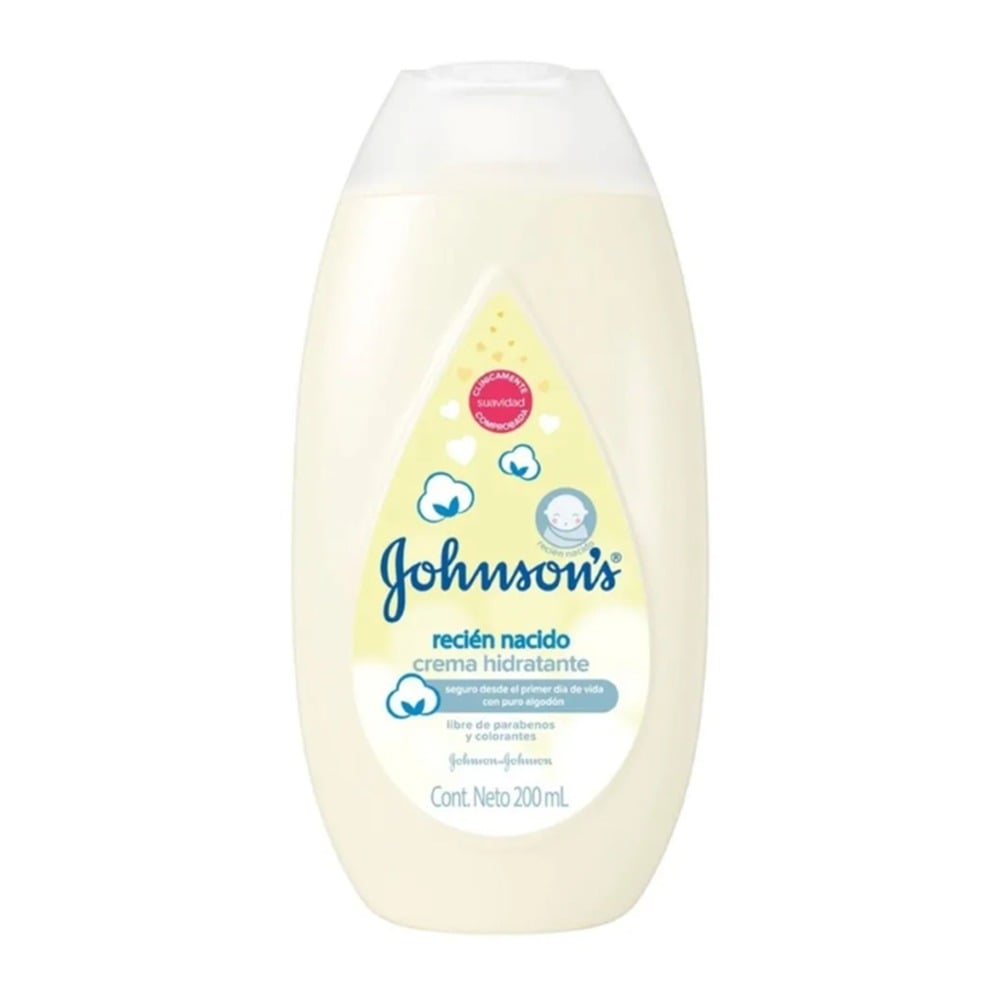 J&J CREMA HIDRATANTE R. NACIDO 200 ML