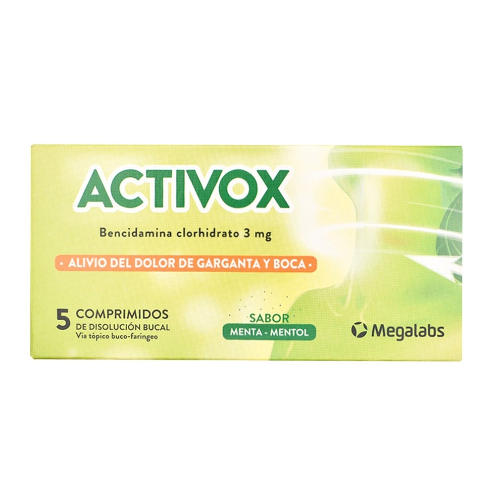 ACTIVOX 5 COMPRIMIDOS