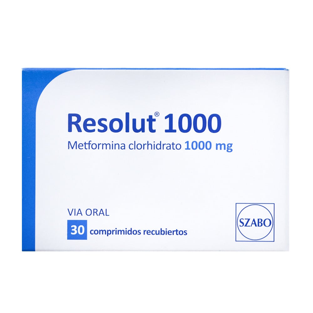 Resolut 1000 mg 30 Comprimidos Recubiertos