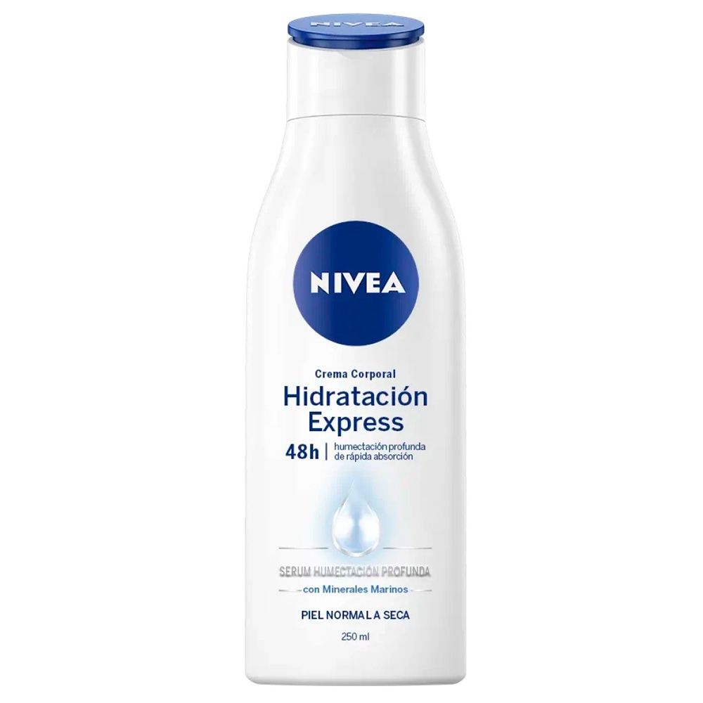 Crema Corporal Nivea Express Hydration 250 ml