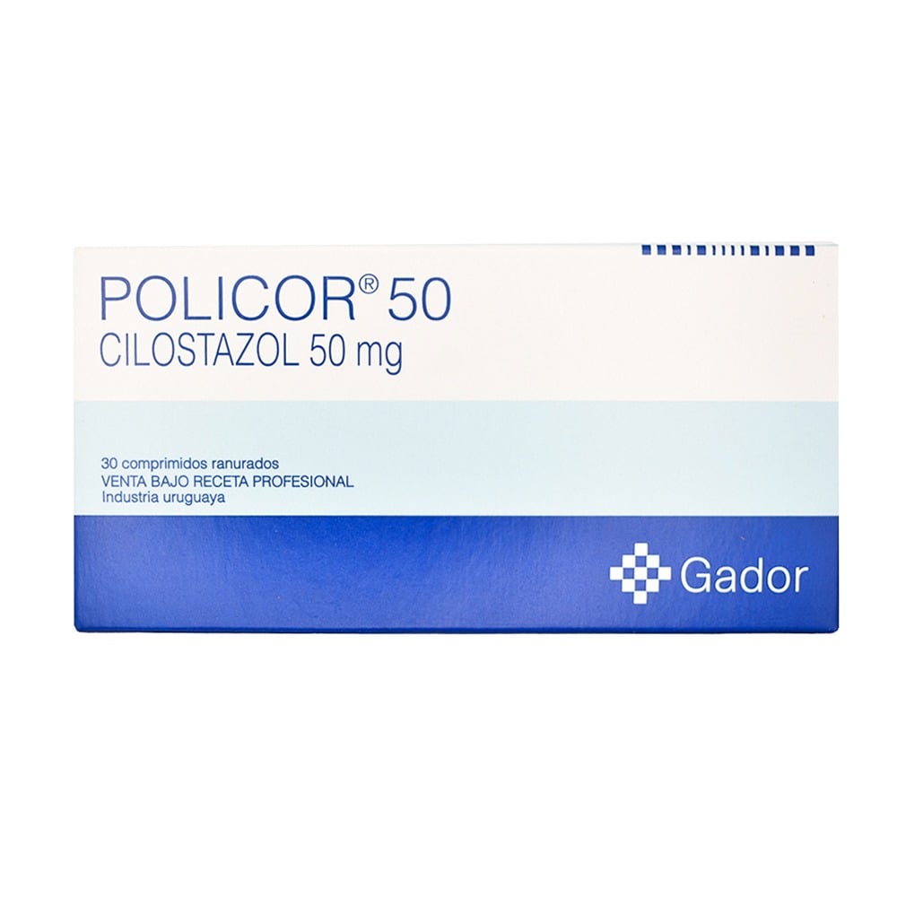 Policor 50 mg 30 Comprimidos Ranurados