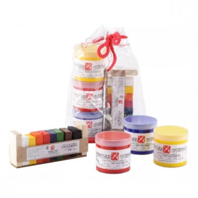 Kit Infantozzi Dactiloacuarela Con Crayolones