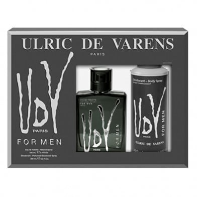 Cofre Udv Perfume For Men EDT 100 ml + Desodorante 200 ml