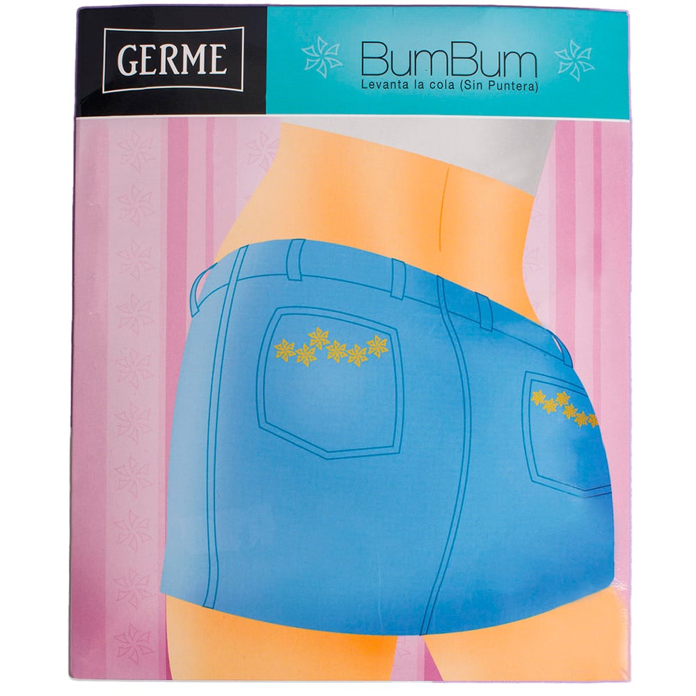 Medias Can Can Germe Collant Bum Bum Verano sin Puntera Blondine Talle 2