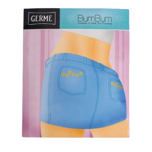 Medias Can Can Germe Collant Bum Bum Verano sin Puntera Blondine Talle 4