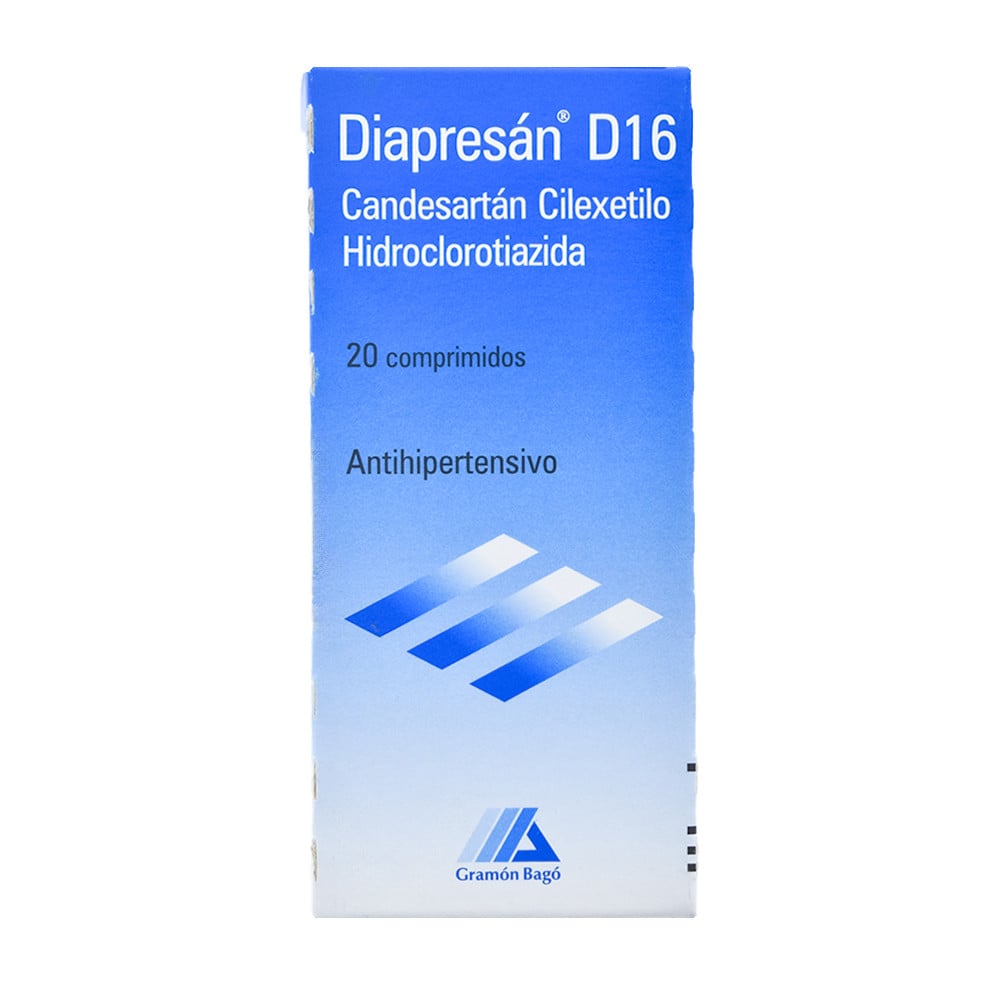Diapresan D 16 mg 20 Comprimidos