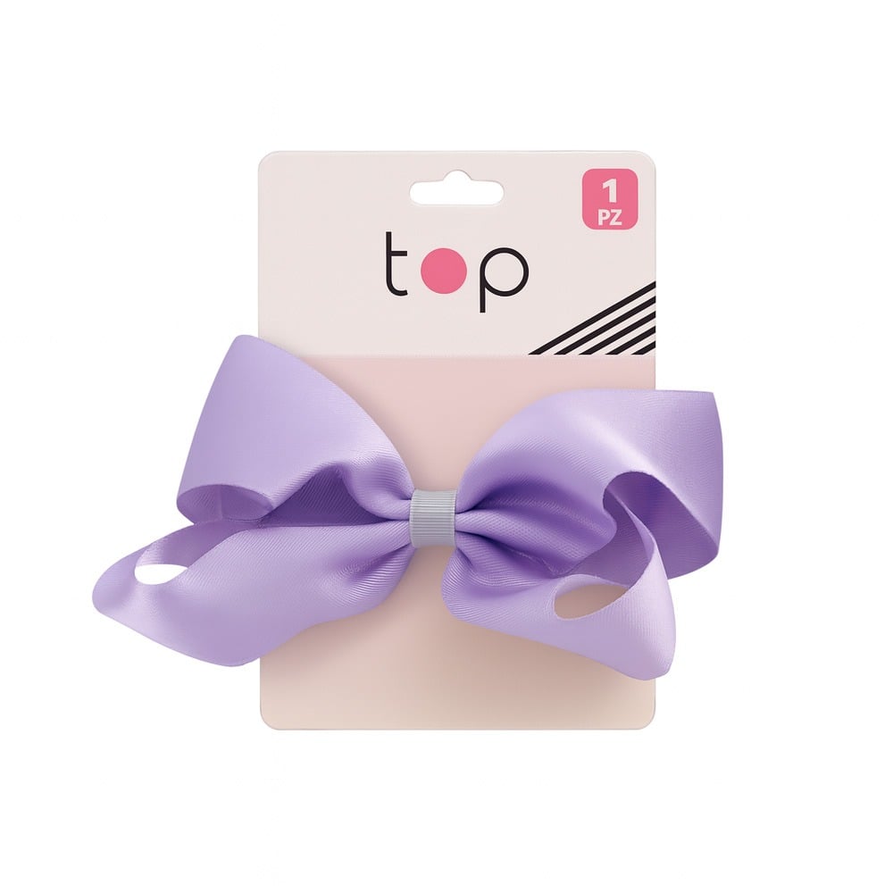 Broche con Moña para el Pelo Top 1 Unidad Colores Surtidos