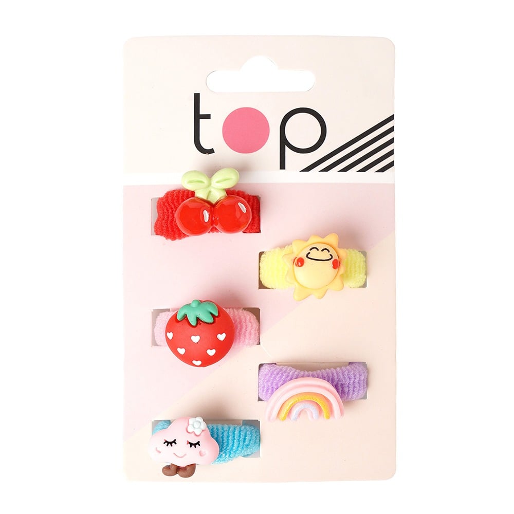 Mini Gomitas para el Pelo Top 5 Unidades