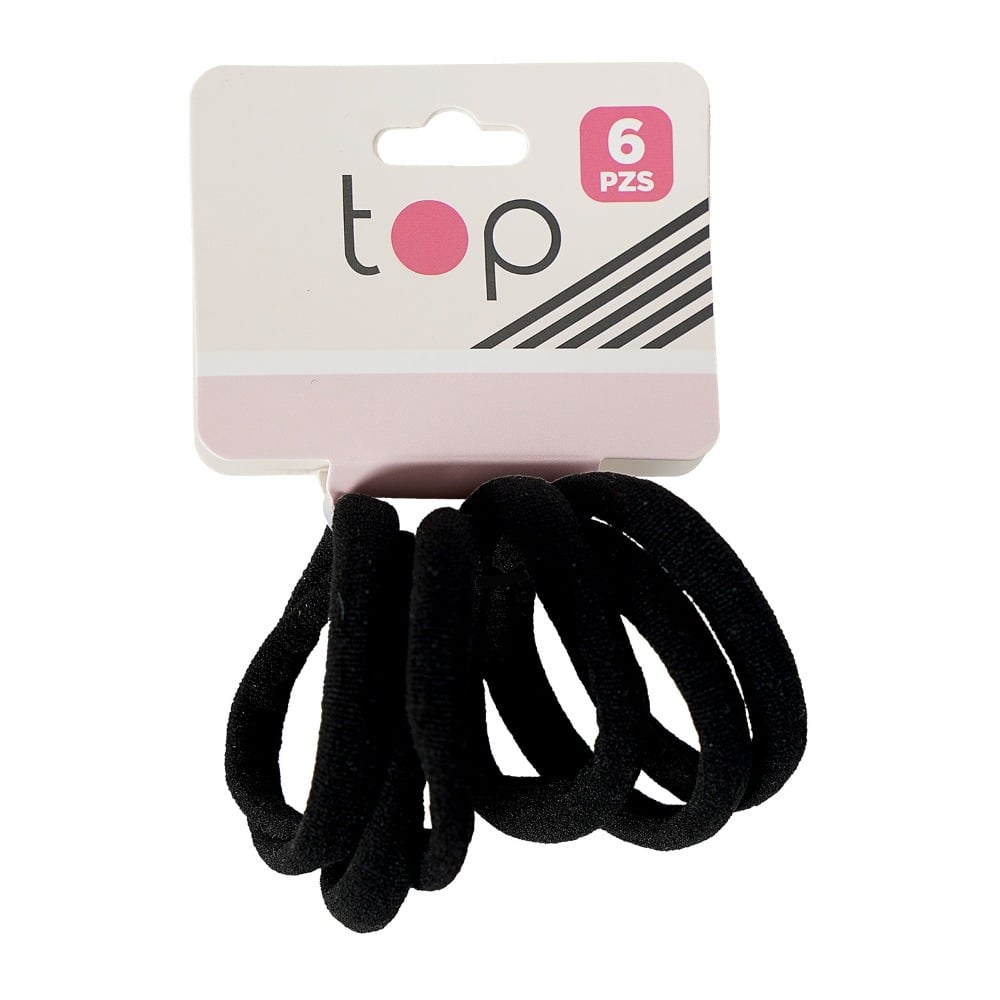 Gomitas para el Pelo Top Elásticas 6 Unidades Colores Surtidos
